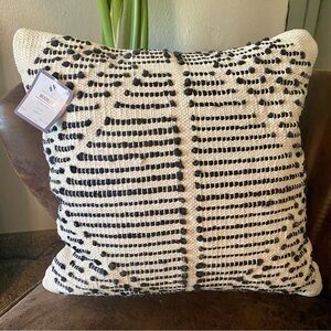 NWT Mckinley Collection Geometric Cotton Blend Throw Pillow from Wayfair